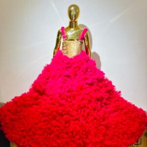 R SQUARE SIGNATURE CHILDREN BALL GOWN