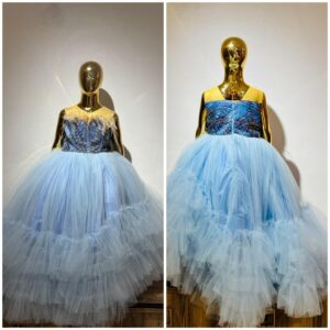 R SQUARE KIDS – ROYAL FLOWER BALL GOWN 